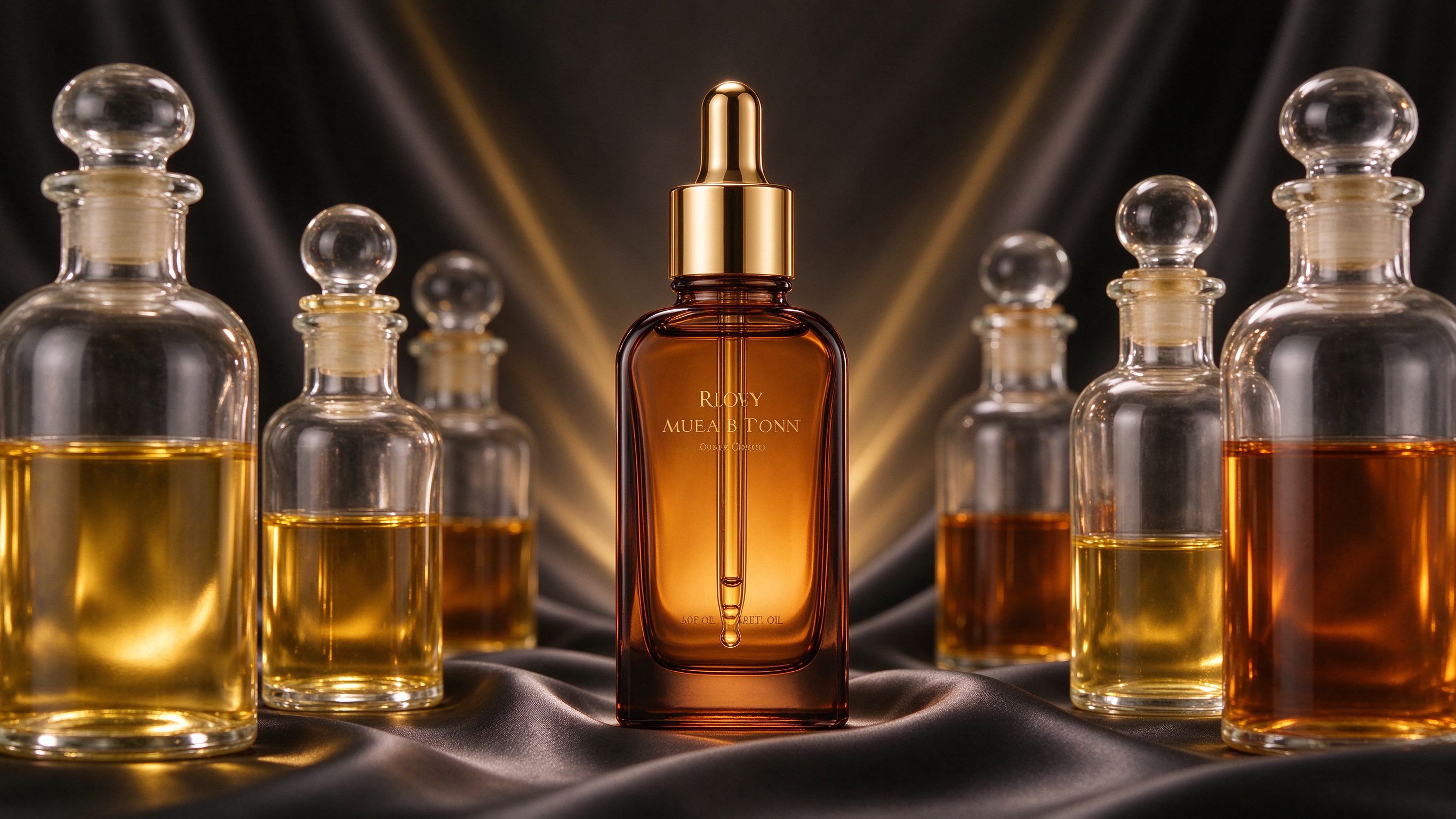 Fragrance oil OEM manufacturer China - amber perfume oil bottles